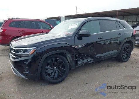 2022 Volkswagen Atlas Cross Sport 2.0T Se W/Technology z USA, uszkodzony, nr VIN 1V2JC2CA6NC230495